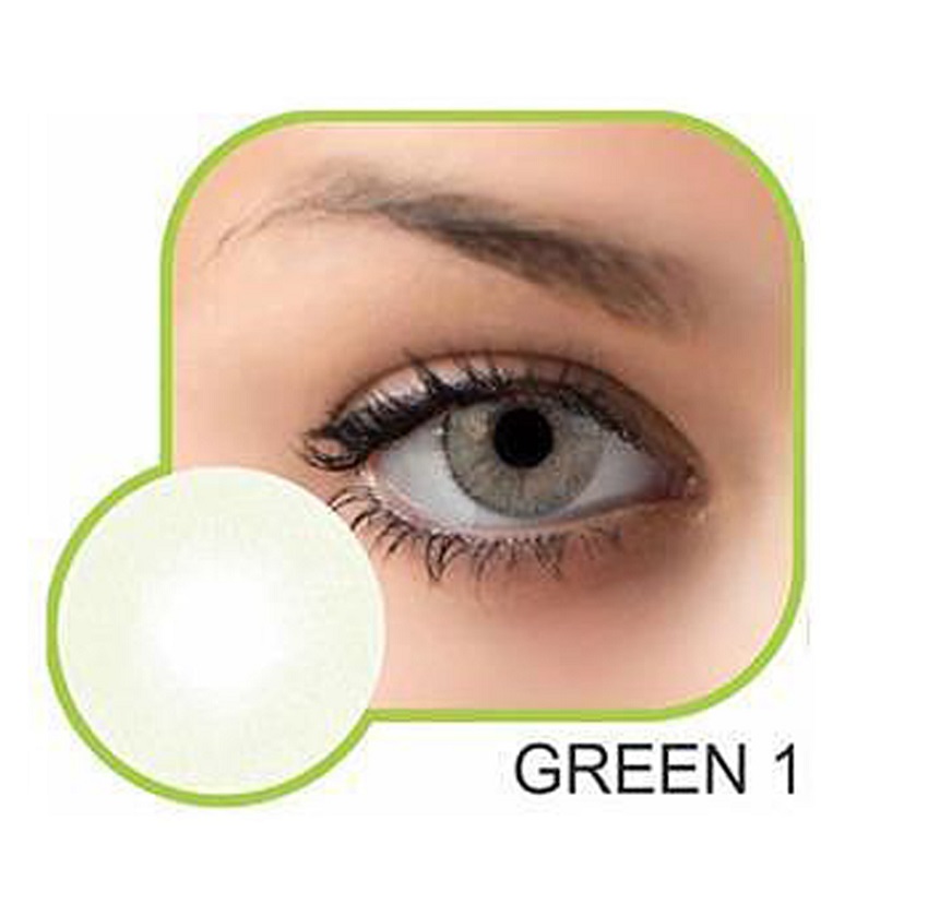 لنز سبز خیلی روشن گلامور Green 01
